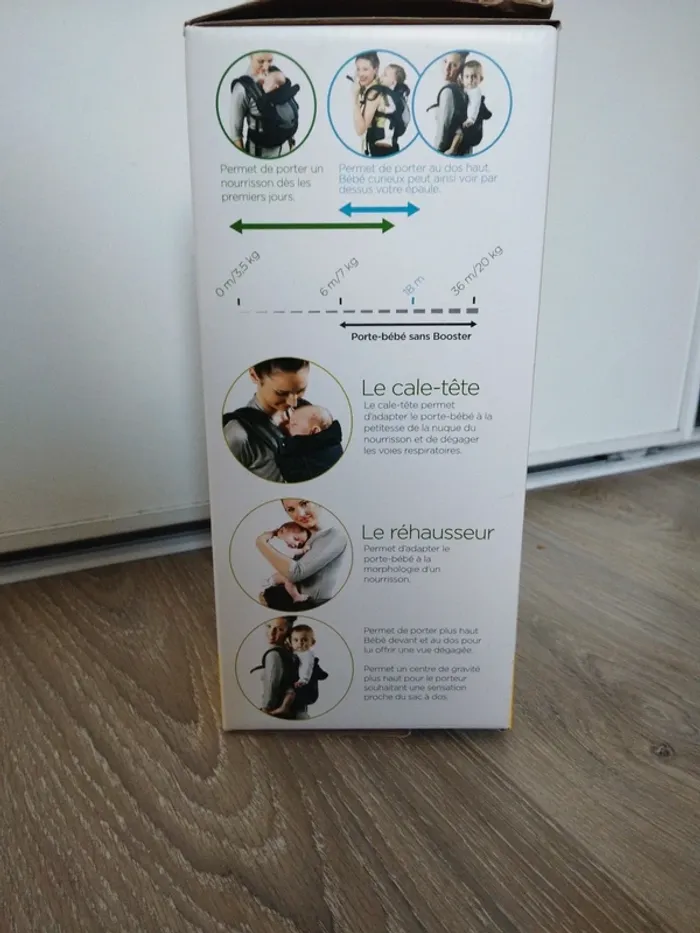 Porte-bébé Physiocarrier + pack extension - photo numéro 6