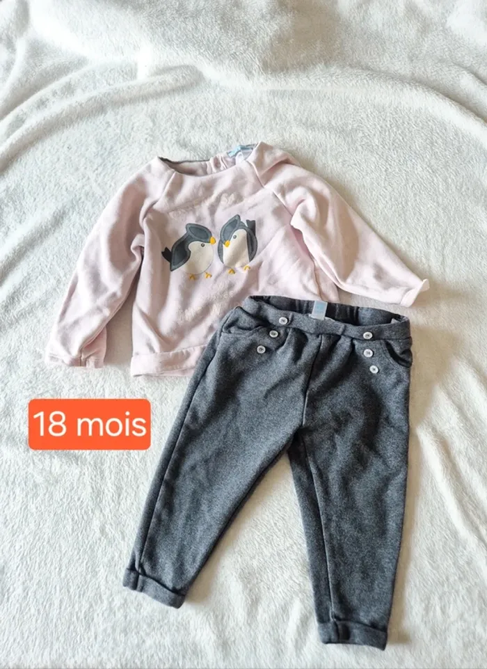 Ensemble 18 mois obaibi oiseaux