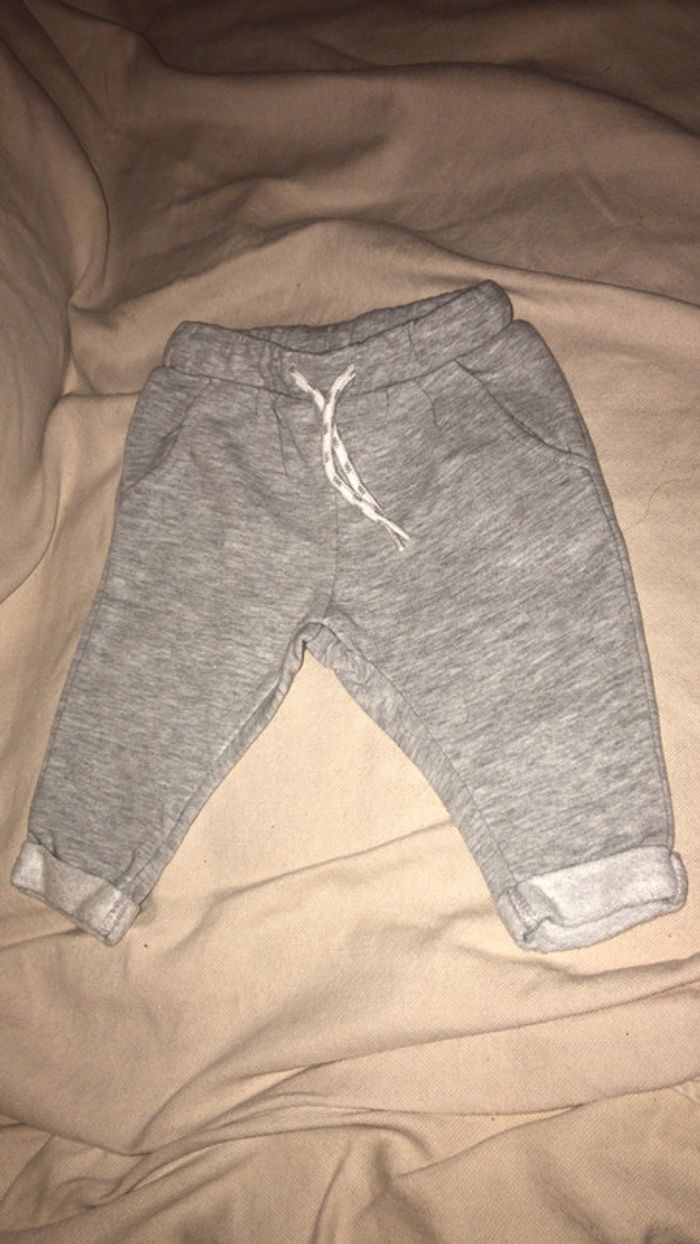 Pantalon 3/6M 62/68cm cordon réglable à la taille