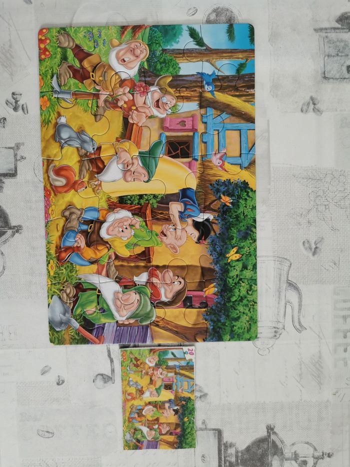 Lot de 6 puzzles disney - photo numéro 5