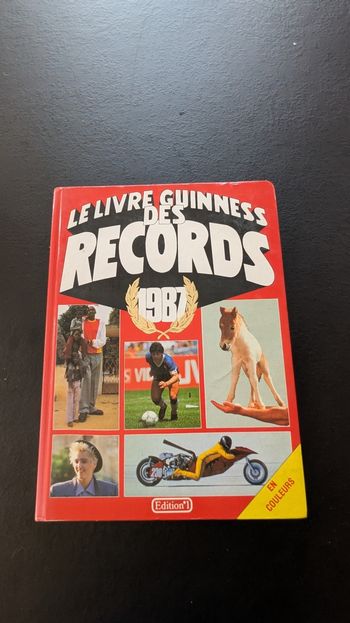 Le livre Guinness des records 1987