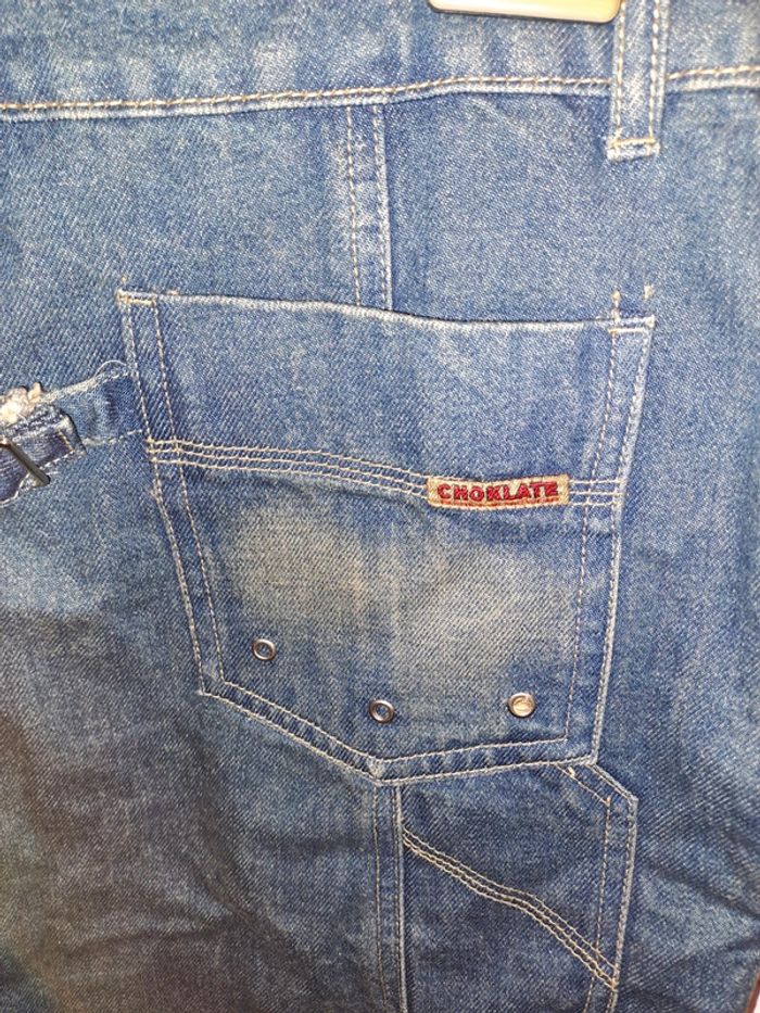 Jupe en jeans taille 42 - photo numéro 7