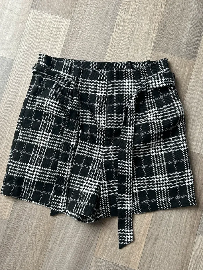 Short hiver taille haute