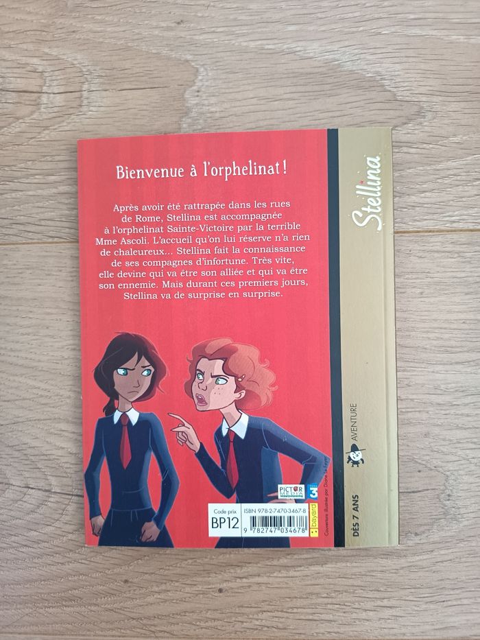 Livre roman enfant, Stellina bienvenue à l'orphelinat, Éditions Bayard Poche - photo numéro 2