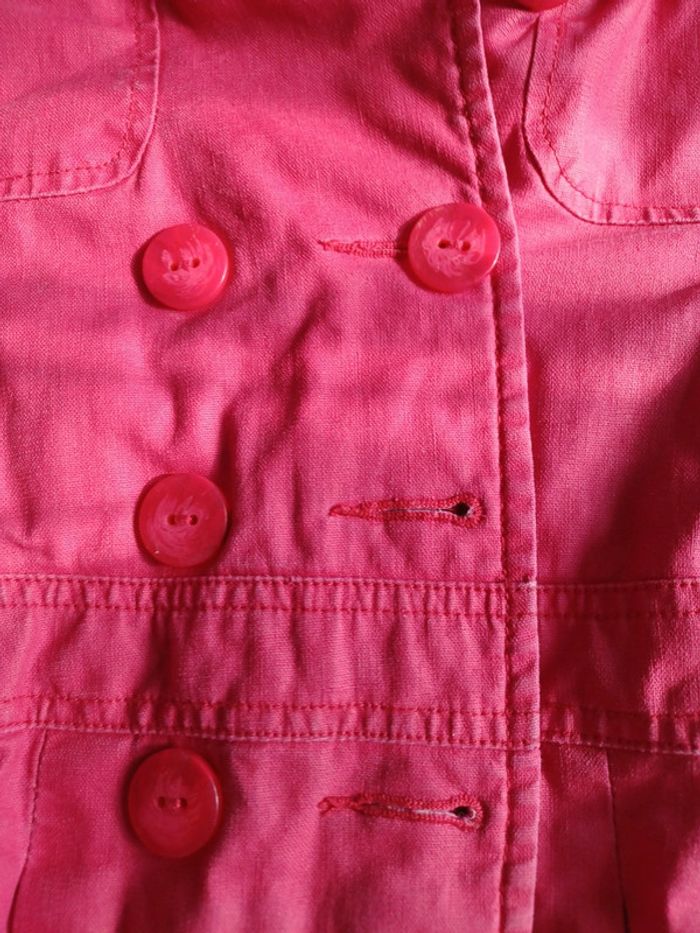 Manteau bébé fille catimini rose 18 mois - photo numéro 3