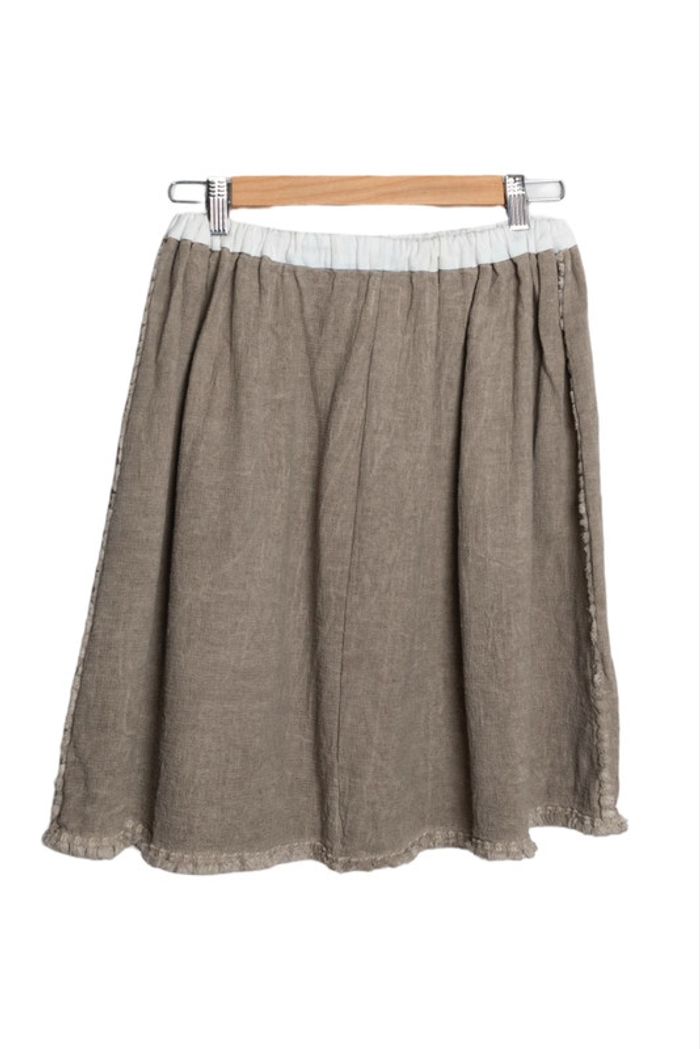 Jupe midi upcyclée par Tilli – Création unique - photo numéro 6