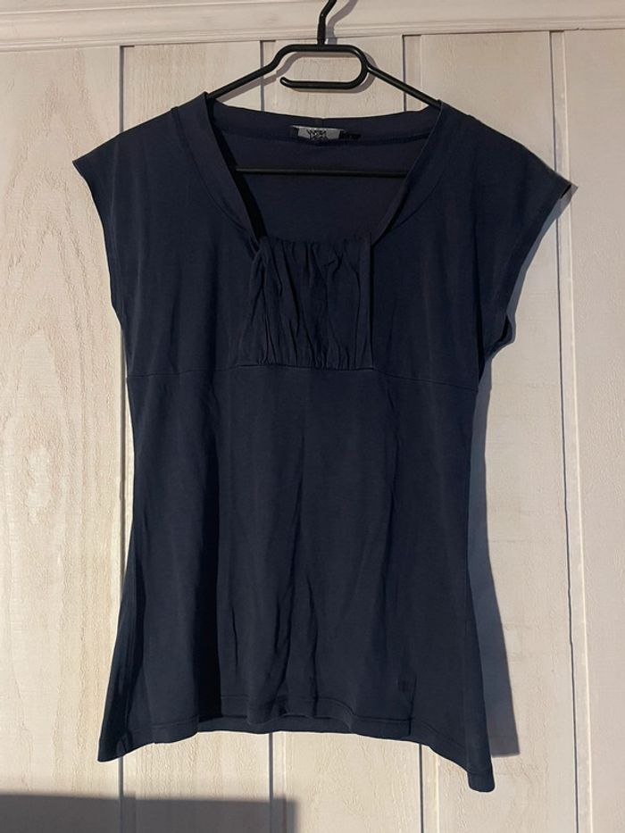 T-shirt MC léger marine - New Man - T1