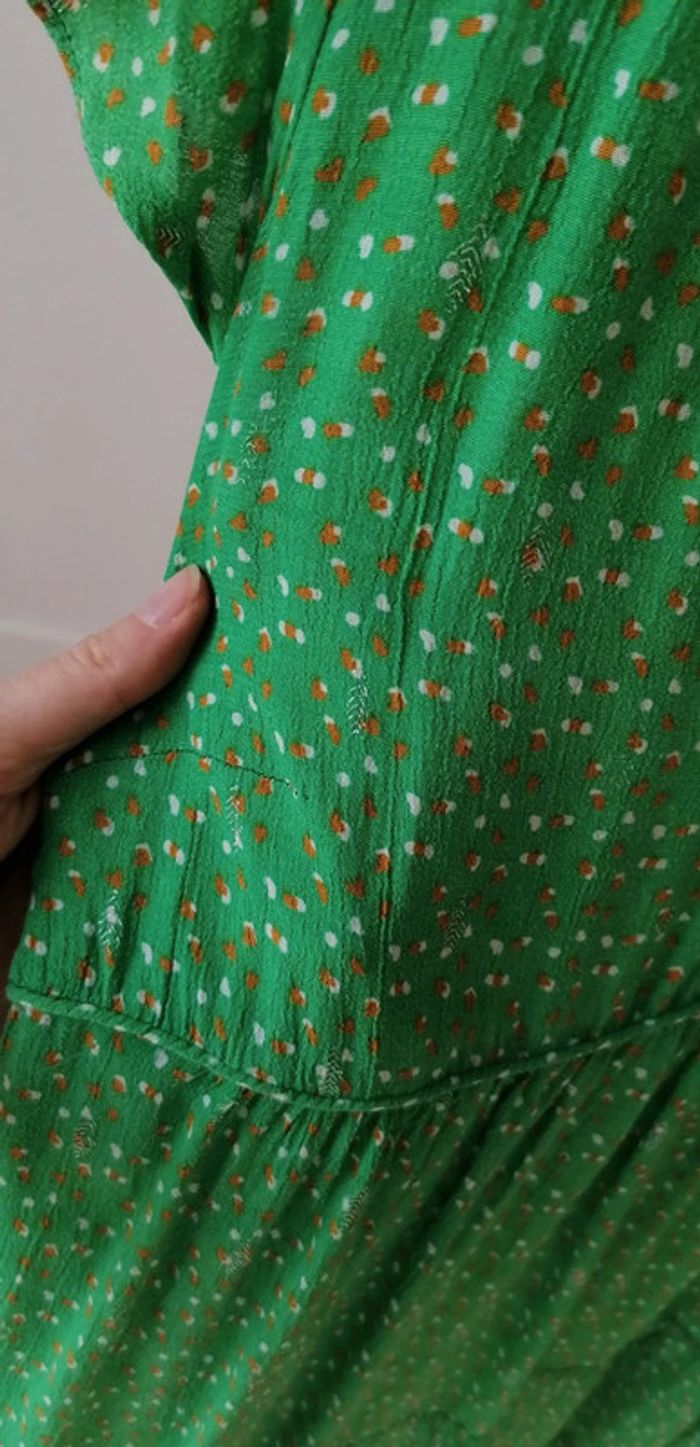 Robe verte Promod - photo numéro 2