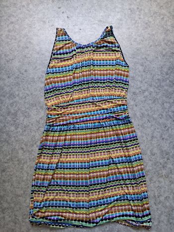 Robe multicolore