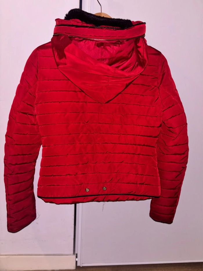 Doudoune Zara rouge - photo numéro 7