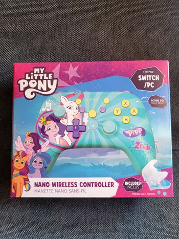 Magnifique manette sans fil neuve my Little Pony Switch /pc
