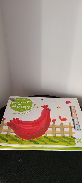 coffret peinture au doigt