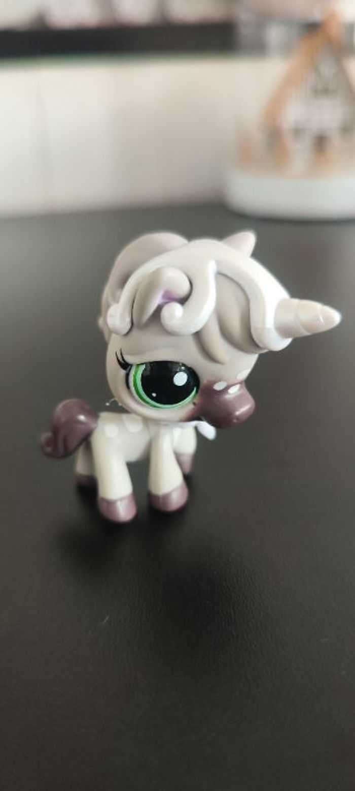 Figurine petshop édition limitée collection vintage ancien licorne