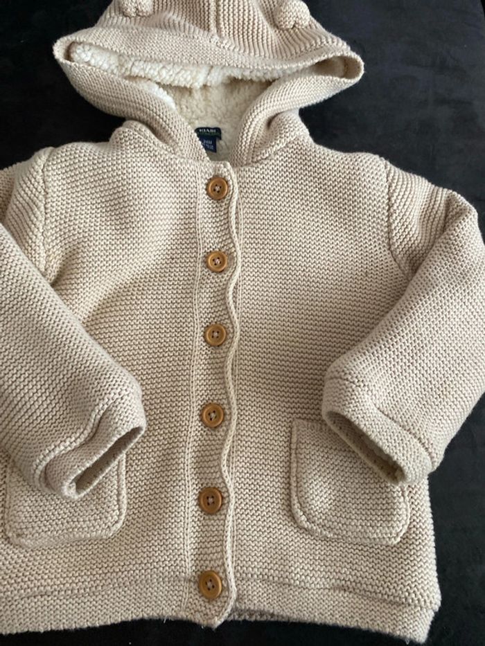 Gilet ou veste mixte kiabi 24 mois - photo numéro 2