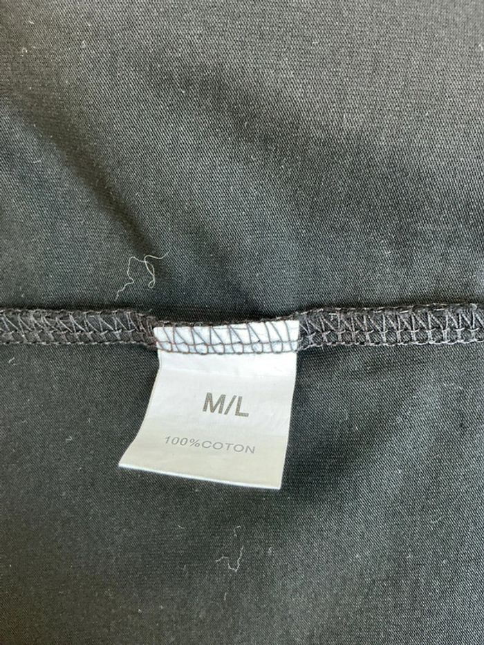 Débardeur noir petites manches dentelles Noémie & Co M/L - photo numéro 9