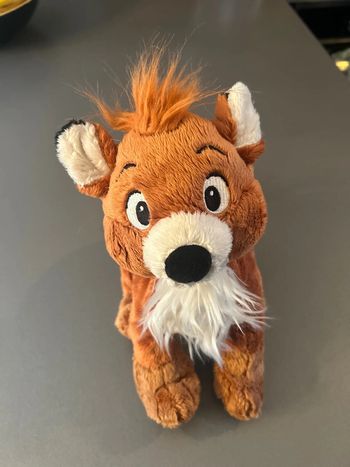 Peluche renard rox Disneyland Paris rox et rouky Disney Disneyland Paris
