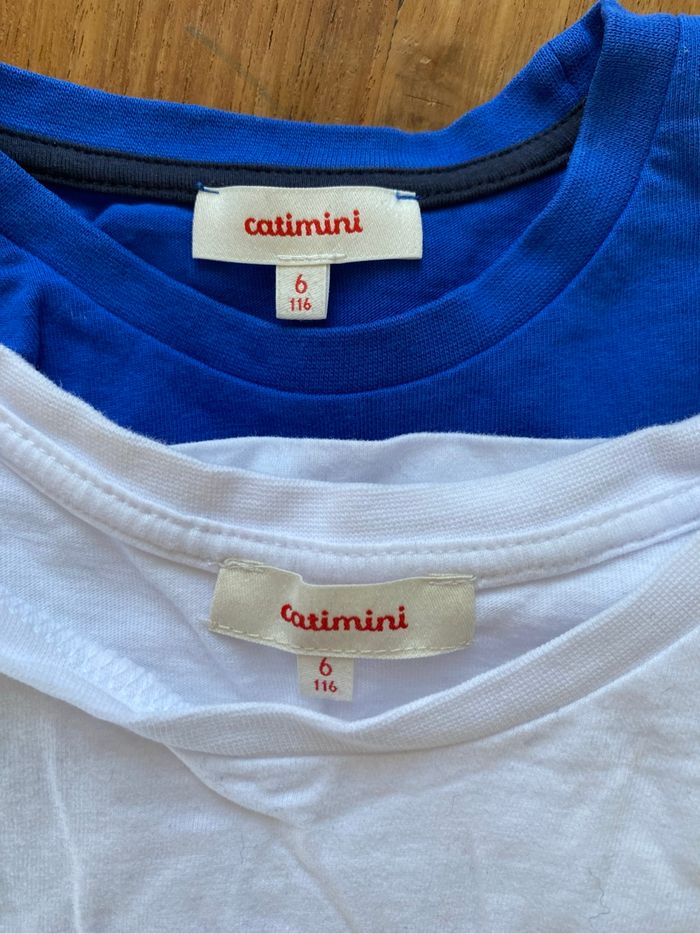 Lot tee shirts manches longues catimini - photo numéro 7