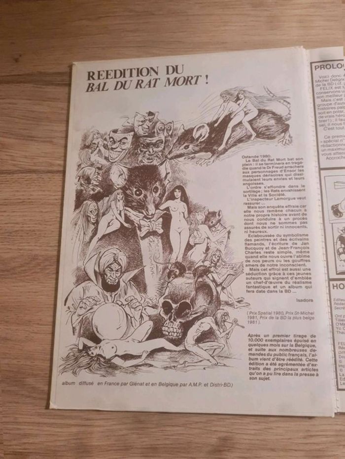 Bd Félix le magazine du suspense n°1 1982 - photo numéro 8