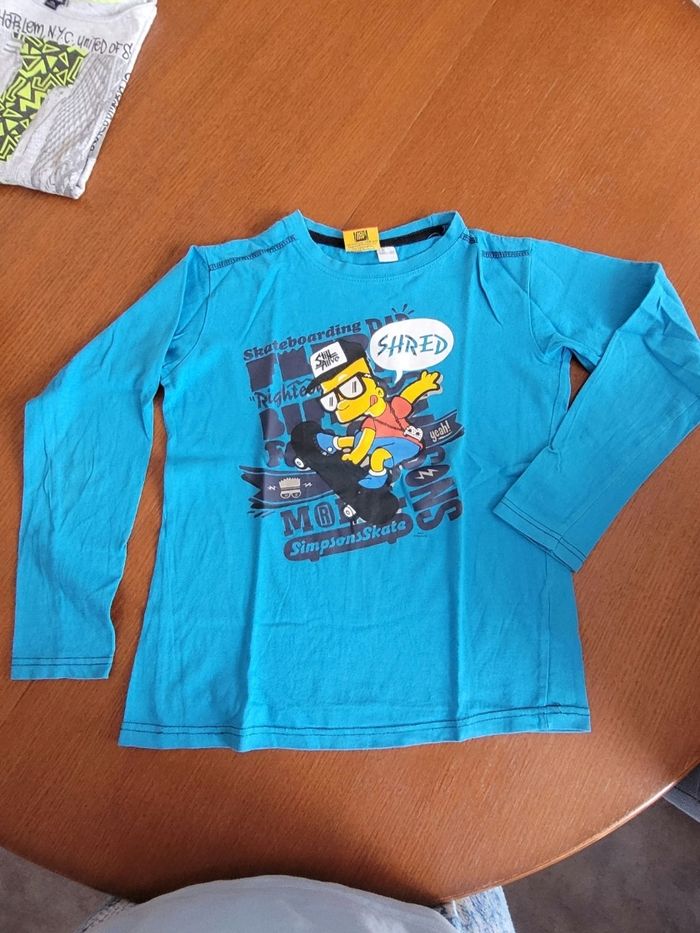 Tee-shirt manches longues The Simpsons 12 ans