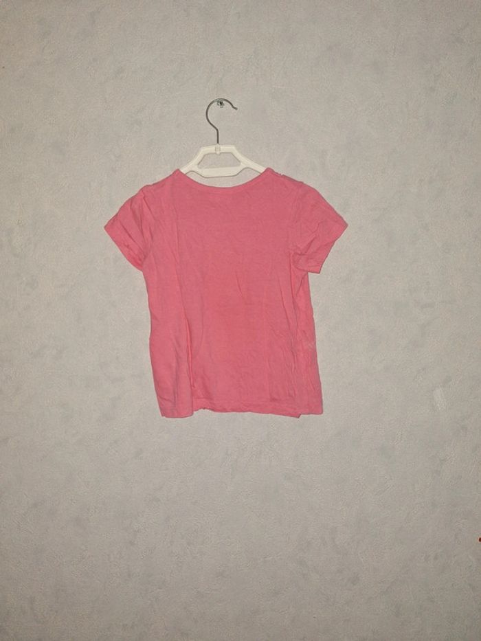 Tee shirt tissaia rose 6 ans - photo numéro 2