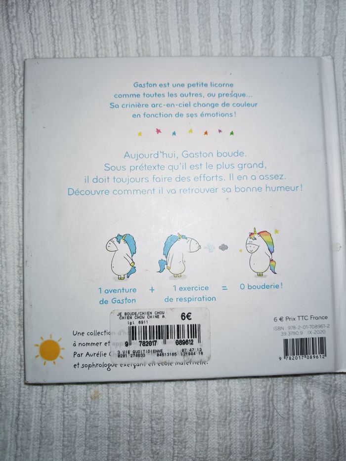 Livre les émotions de Gaston - photo numéro 2