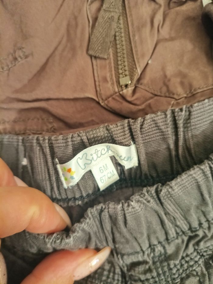 Lot de 3 pantalon taille 6 mois - photo numéro 3