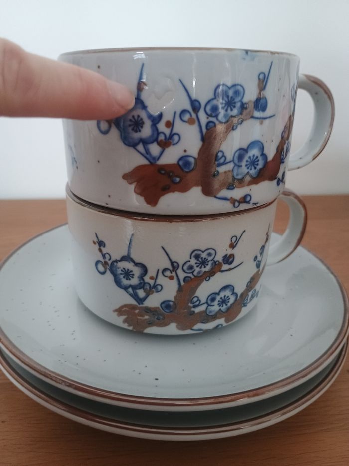Lot de 2 tasses et soucoupes vintage - photo numéro 6