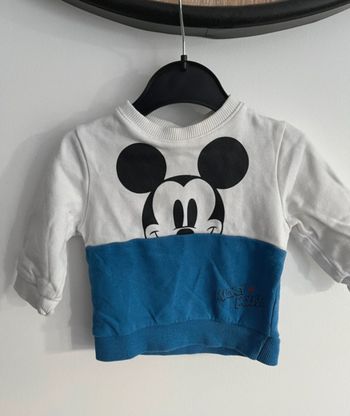 sweat Mickey 6’mois