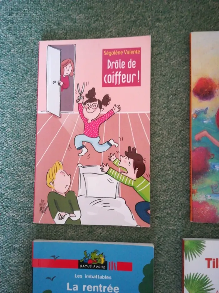 Lot de 5 romans édition Lire c'est partir, Actes Sud junior, Ratus poche,Bamboo - photo numéro 2
