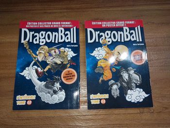 Mangas tomes 2 et 3 de Dragon ball édition collecter grand format