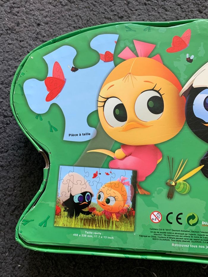 Puzzle Calimero + valise de 4 puzzles offerte - photo numéro 2