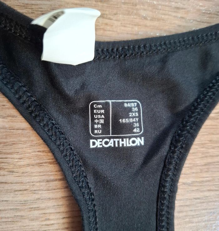 Débardeur de sport noir décathlon taille S - photo numéro 5