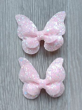 Lot de 2 barrettes pailletées à cheveux enfant