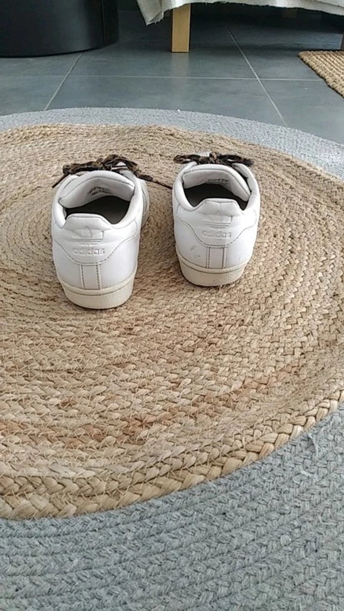 Adidas superstar vintage 38 lacets léopard - photo numéro 4