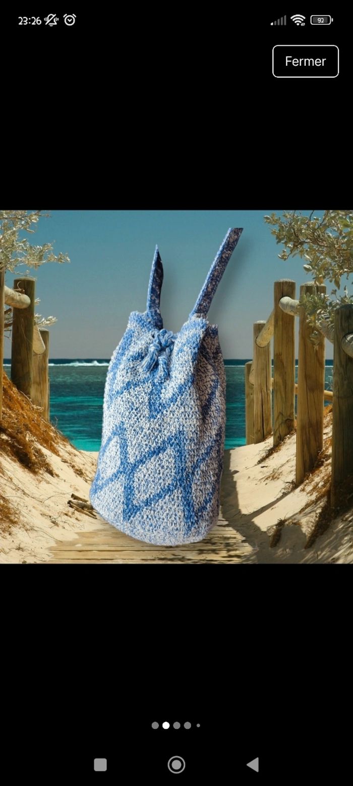 Sac mochila Wayuu - photo numéro 2