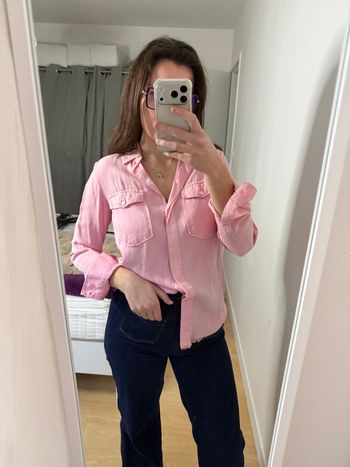 Chemise rose Zara 