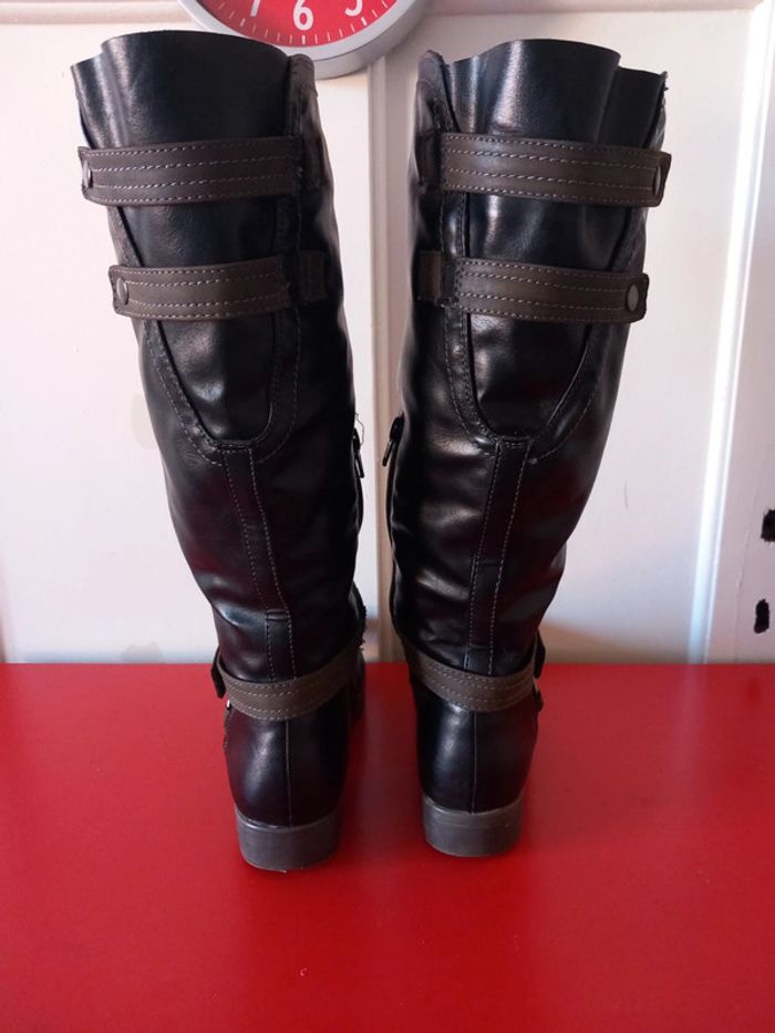 bottes femme fourré taille 39 très bon état peu portées - photo numéro 3