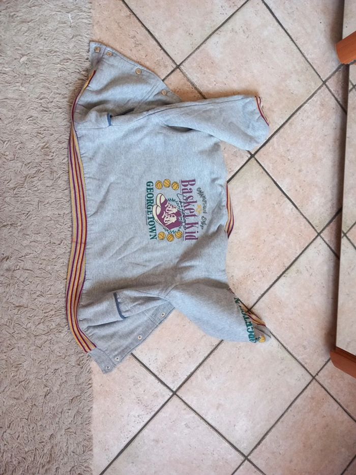 📦Veste sweat molletonné Basket kid coton 14ans - photo numéro 7