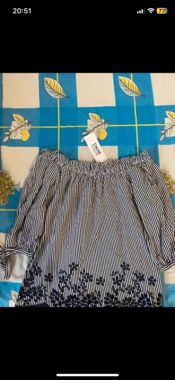 Haut broderie anglaise