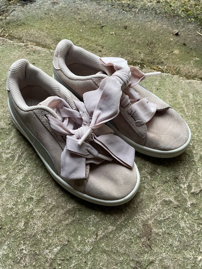 Basket puma rose - photo numéro 2