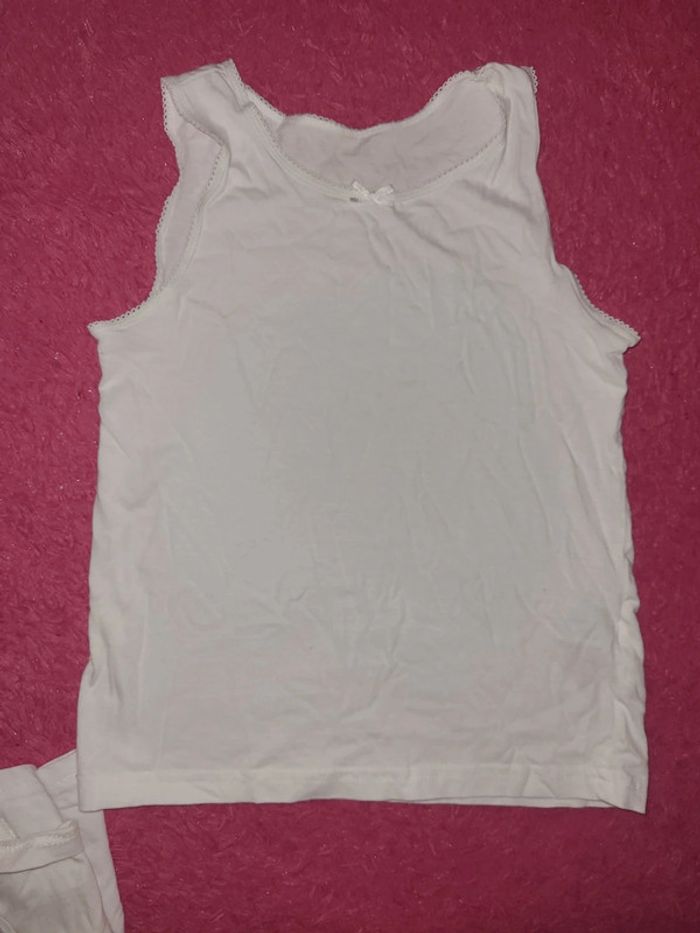 Lot de 3 débardeur blanc - photo numéro 2