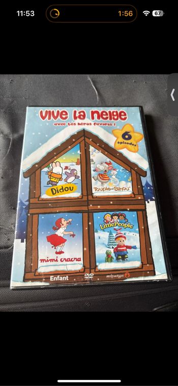 DVD vive la neige