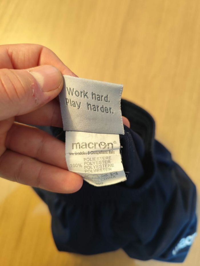 Short bleu marine Macron - photo numéro 4