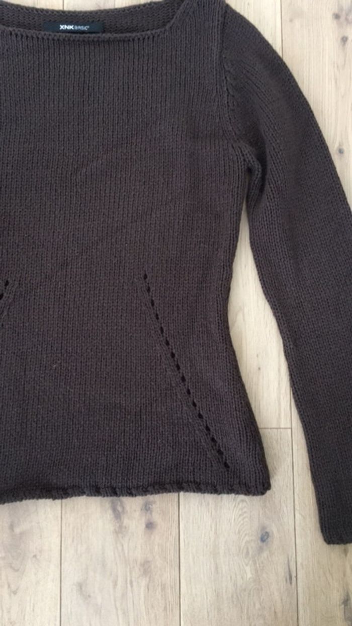 Pull marron - photo numéro 2