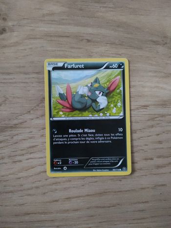Carte Pokémon farfuret