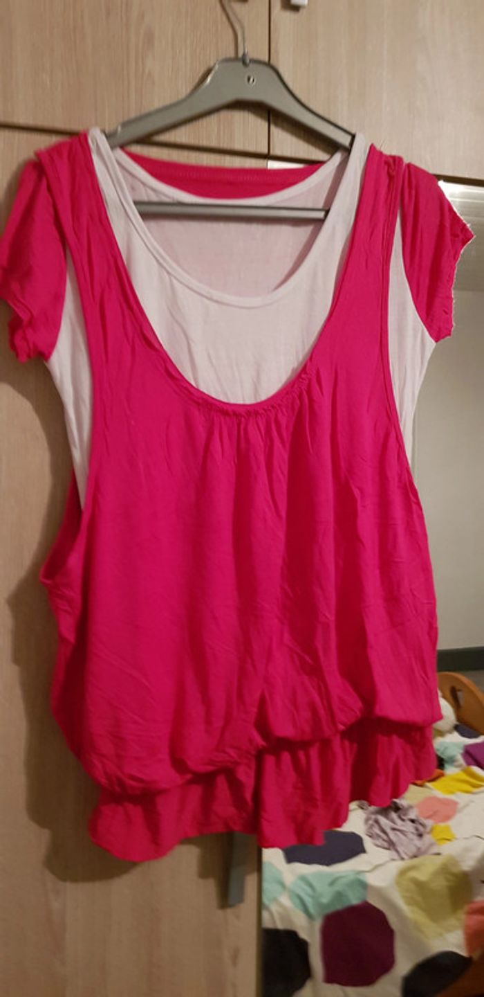 Haut rose - photo numéro 2