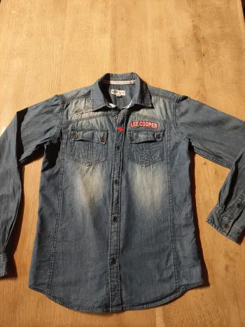 Chemise en jeans 14 ans