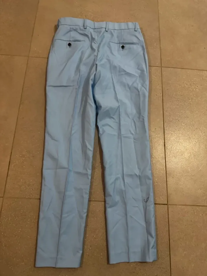 Pantalon bleu clair taille XS, très bon état, 40x100cm - photo numéro 4