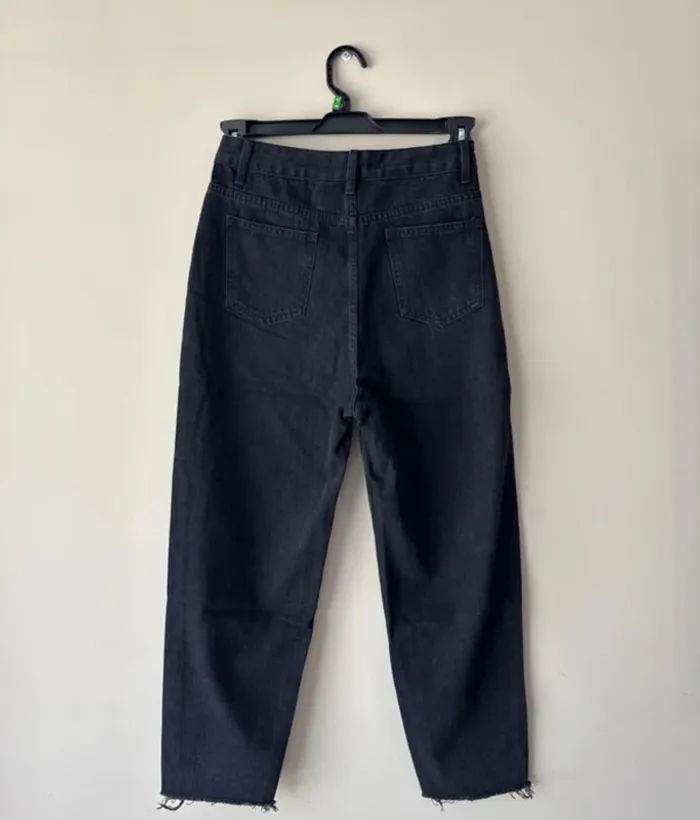 👖🌞Pantalon noir taille haute - L- neuf avec étiquette- Monique - photo numéro 7