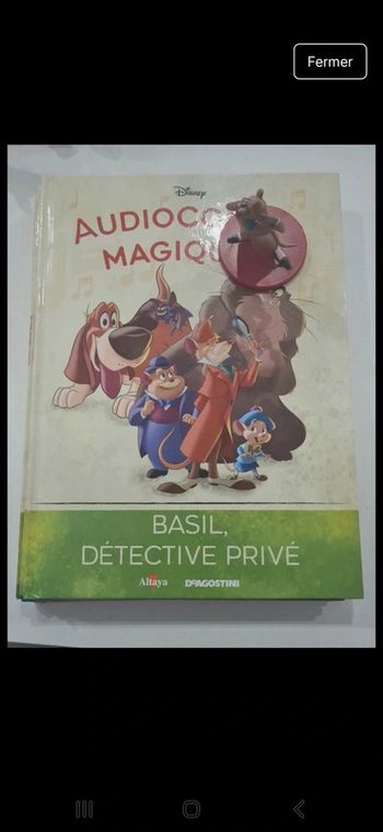 Numero48 collection audiocontes Magiques Altaya édition disney